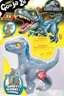 DINO BLUE RAPTOR JURASSIC WORLD GOO JIT ZU