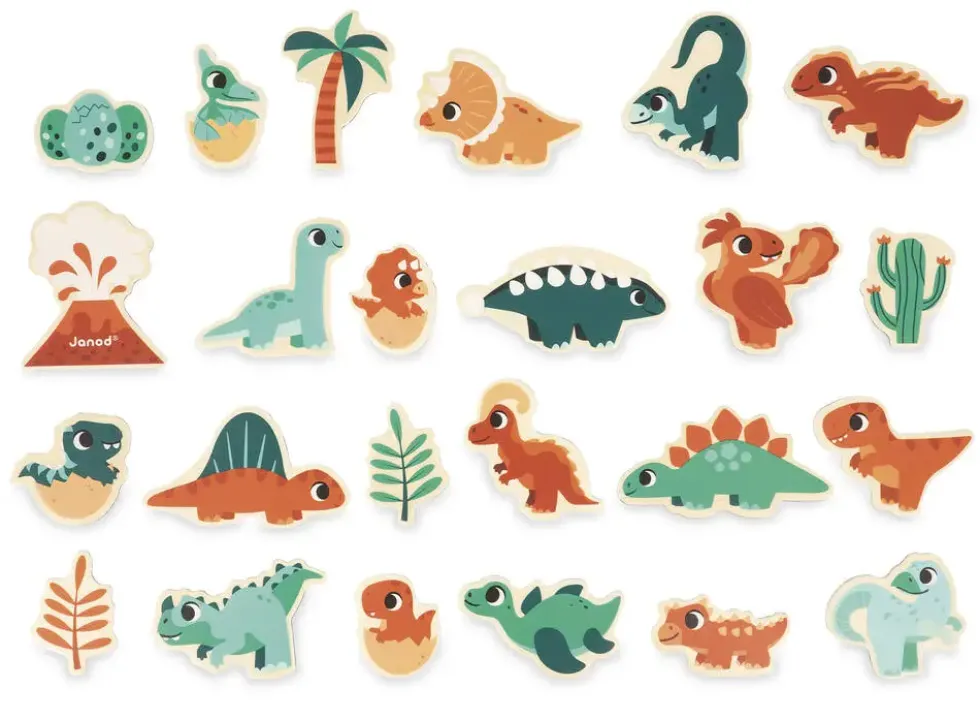 DINO - MAGNETS DINO 24 PIECES