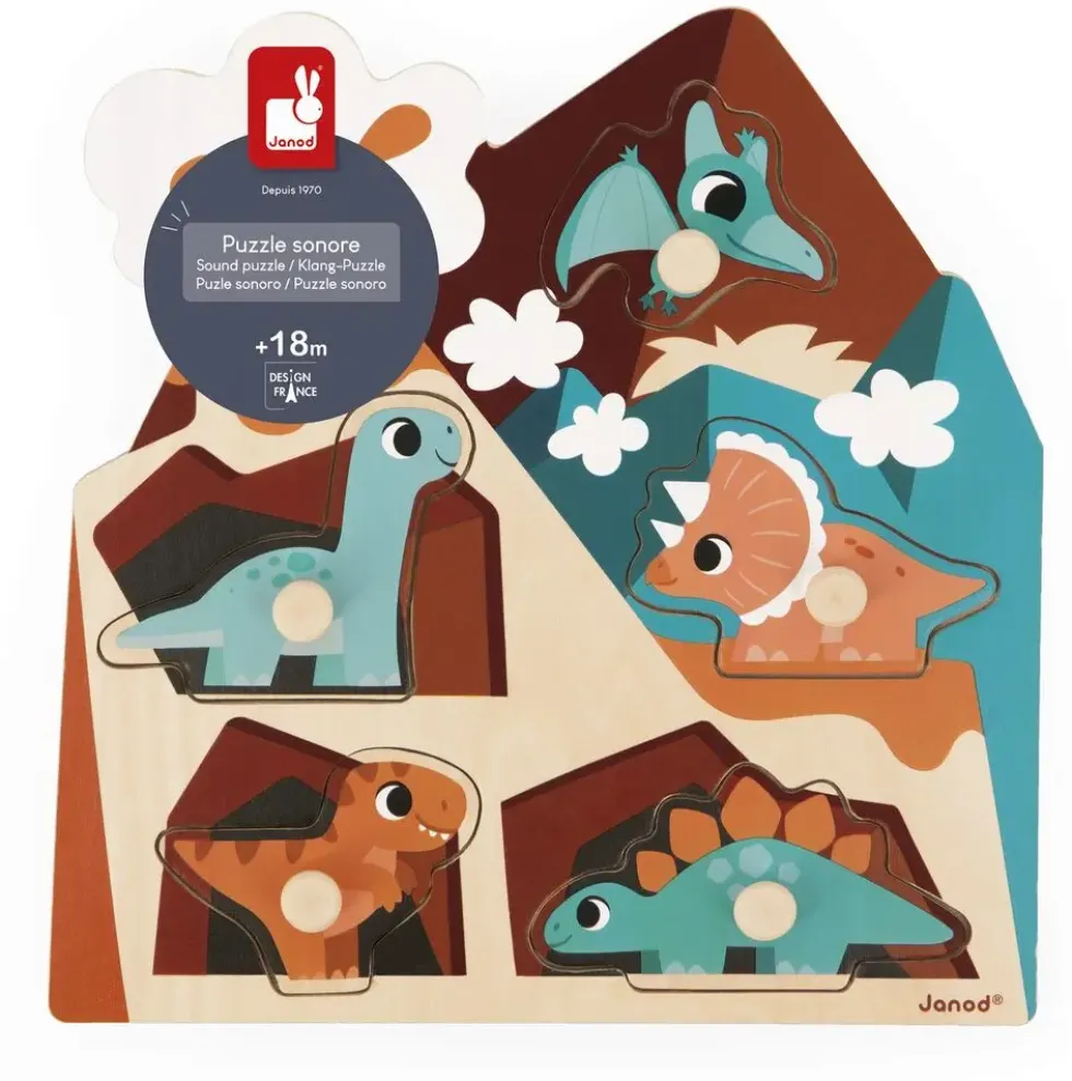 DINO - PUZZLE SONORE DINO