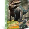 DINOSART - CARNET DE CARTES A GRATTER