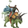 DINOSAURE TRICERATOPS INVINCIBLE + FIGURINE - JURASSIC CLASH