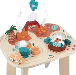 DINO - TABLE D'ACTIVITES DINO EN BOIS