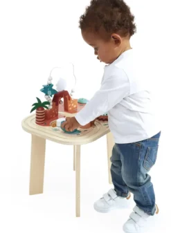 DINO - TABLE D'ACTIVITES DINO EN BOIS