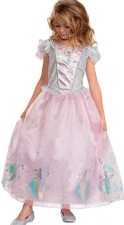 DISNEY 100 ANS - DEGUISEMENT MULTI PRINCESSE TAILLE 5-6 ANS