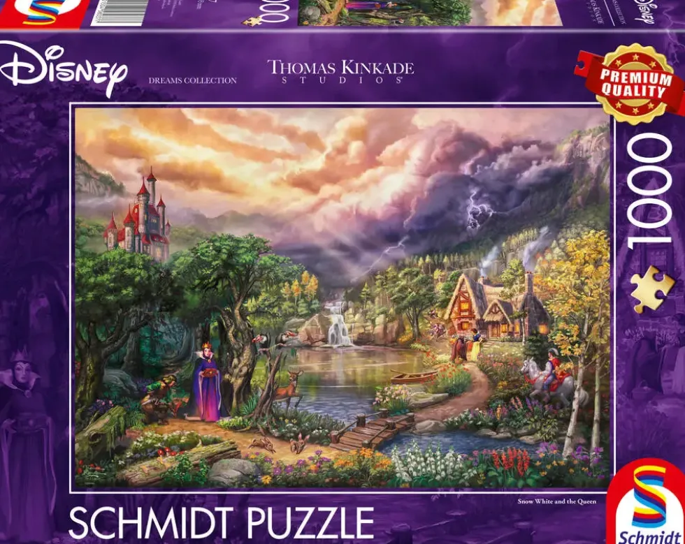 DISNEY - BLANCHE-NEIGE ET LA REINE - PUZZLE 1000 PIECES