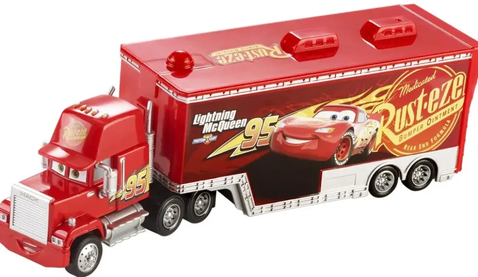 DISNEY CARS - CAMION TRANSPORTEUR AVEC RAMPE