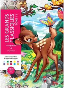DISNEY - COLORIAGES MYSTERES - GRANDS CLASSIQUES