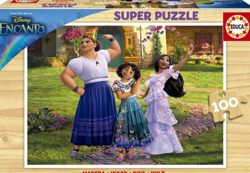 DISNEY ENCANTO- PUZZLE 100 PIECES - BOIS