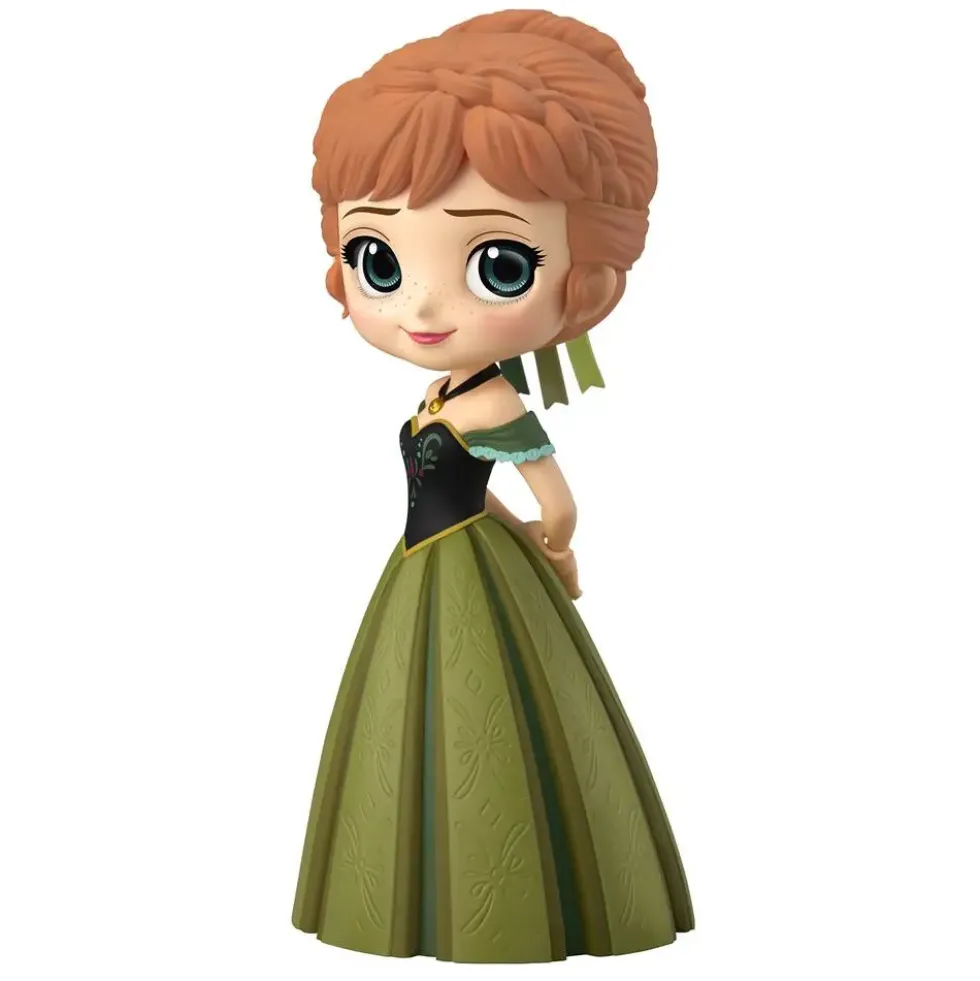 DISNEY - FIGURINE ANNA AU COURONNEMENT 14 CM COLLECTION Q POSKET