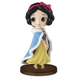 DISNEY - FIGURINE BLANCHE NEIGE COSTUME D'HIVER 7 CM COLLECTION Q POSKET