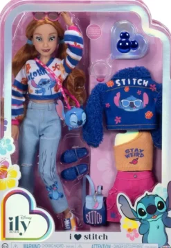 DISNEY ILY - POUPEE MANNEQUIN LOOK STITCH 28 CM