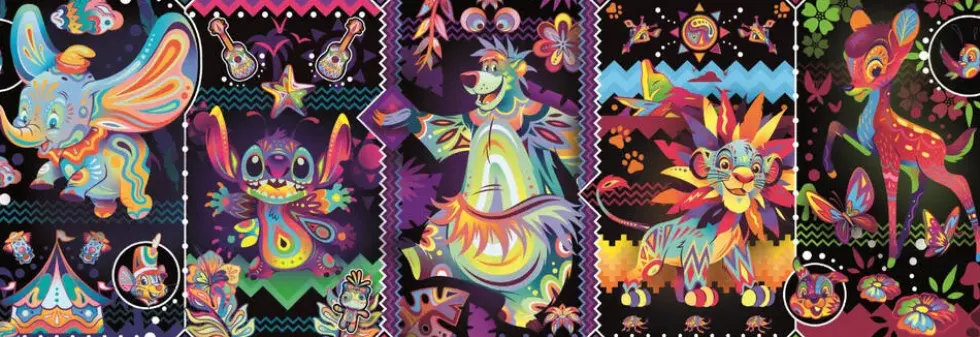 DISNEY JOYS - PUZZLE COMPACT 1000 PIECES PANORAMA