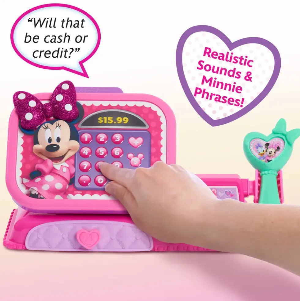DISNEY JUNIOR MINNIE - CAISSE ENREGISTREUSE