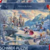 DISNEY - LA BELLE ET LA BETE- ENCHANTEMENT D'HIVER 1000 PIECES