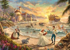 DISNEY - LA PETITE SIRENE - PUZZLE CELEBRE L'AMOUR 1000 PIECES