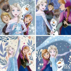 DISNEY - LA REINE DES NEIGES - PUZZLE PROGRESSIF - 12 - 16 - 20 - 25 PIECES