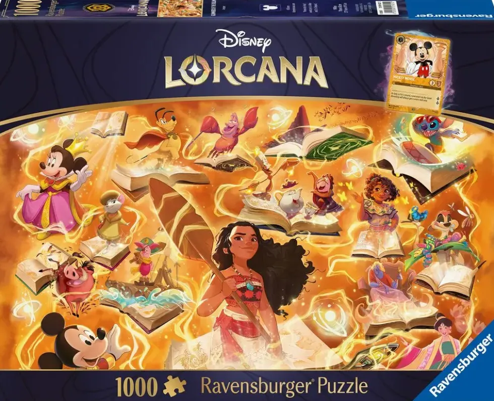 DISNEY LORCANA PUZZLE 1000 PIECES - AMBER