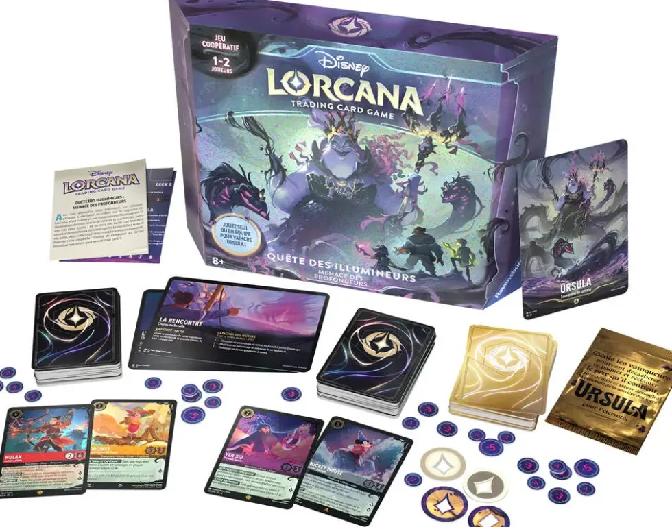 DISNEY LORCANA S4 - COFFRET MENACE DES PROFONDEURS