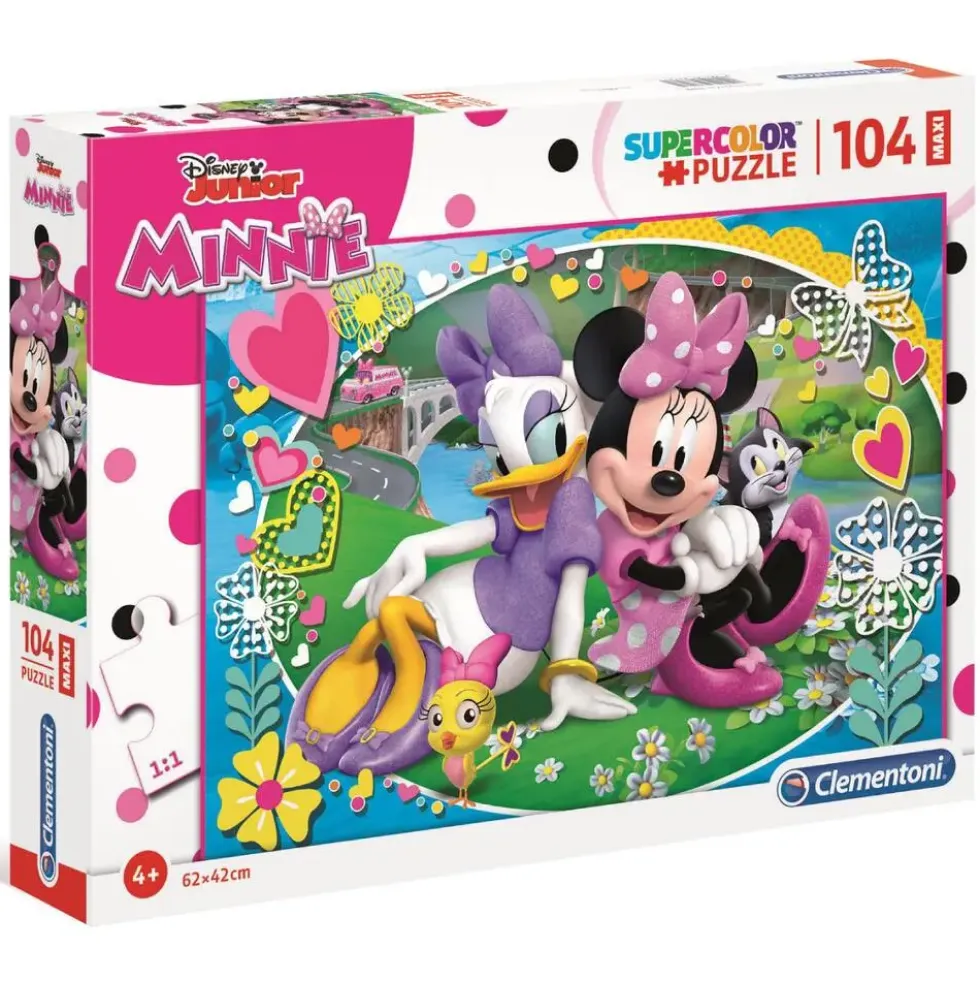 DISNEY MINNIE - PUZZLE SUPERCOLOR MAXI 104 PIECES