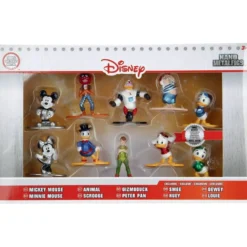 DISNEY - PACK DE 10 FIGURINES NANO METALFIGS