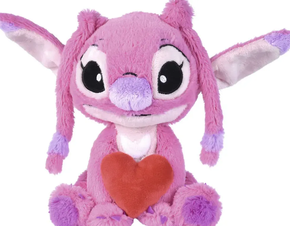 DISNEY - PELUCHE ANGEL AVEC COEUR 25 CM