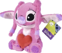 DISNEY - PELUCHE ANGEL AVEC COEUR 25 CM