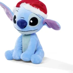 DISNEY - PELUCHE STITCH AVEC CHAPEAU DE NOEL 25 CM