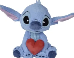 DISNEY - PELUCHE STITCH AVEC COEUR 25 CM