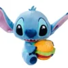 DISNEY - PELUCHE STITCH AVEC HAMBURGER 25 CM