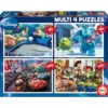 DISNEY PIXAR -NEMO-MONSTERS-CARS-TOY-STORY - MULTI 4 IN 1