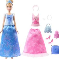 DISNEY PRINCESS - CENDRILLON POUPEE ET TENUES