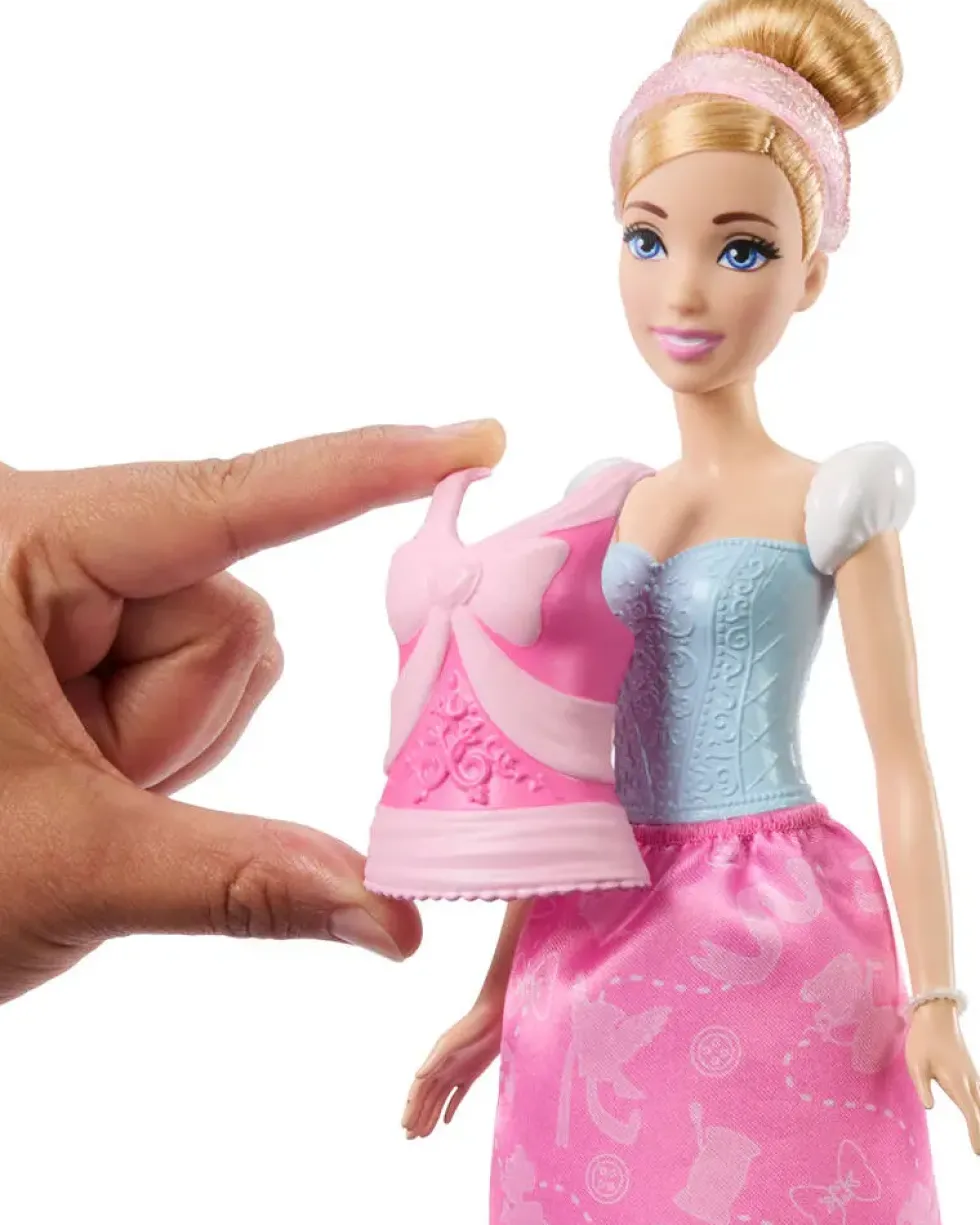 DISNEY PRINCESS - CENDRILLON POUPEE ET TENUES