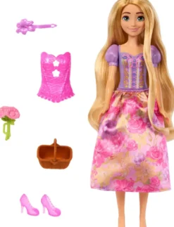 DISNEY PRINCESSE - POUPEE SPIN AND REVEAL ROYAL RAIPONCE