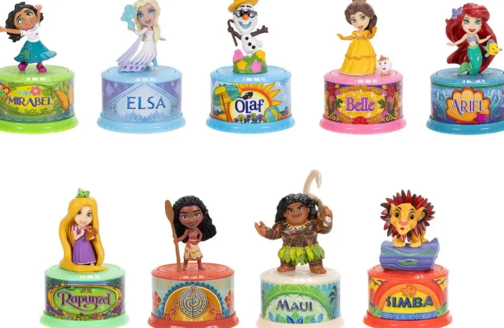 DISNEY PRINCESSES - BOITE A MUSIQUE ET FIGURINE