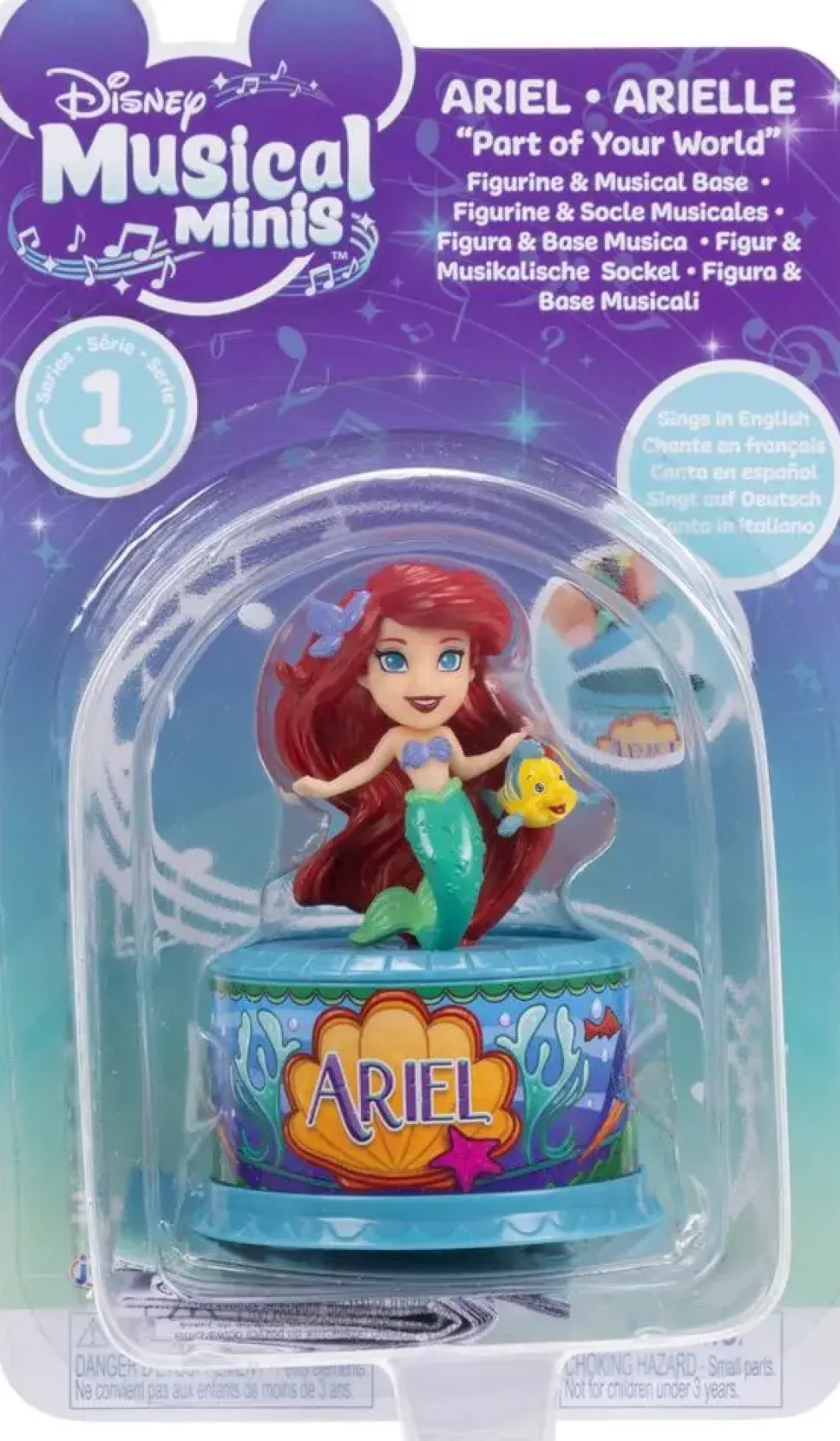 DISNEY PRINCESSES - BOITE A MUSIQUE ET FIGURINE