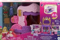 DISNEY PRINCESSES - CHATEAU ET CAROSSE 2 EN 1