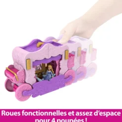 DISNEY PRINCESSES - CHATEAU ET CAROSSE 2 EN 1