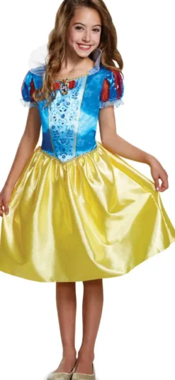 DISNEY PRINCESSES - DEGUISEMENT BLANCHE NEIGE TAILLE 5-6 ANS