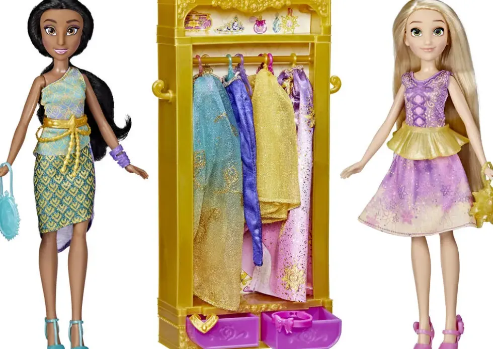 DISNEY PRINCESSES - LE DRESSING DE JASMINE ET RAIPONCE
