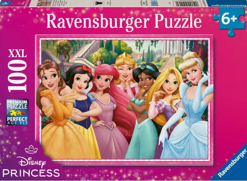 DISNEY PRINCESSES -PUZZLE 100 PIECES XXLLA VIE EST UN CONTE DE FEES