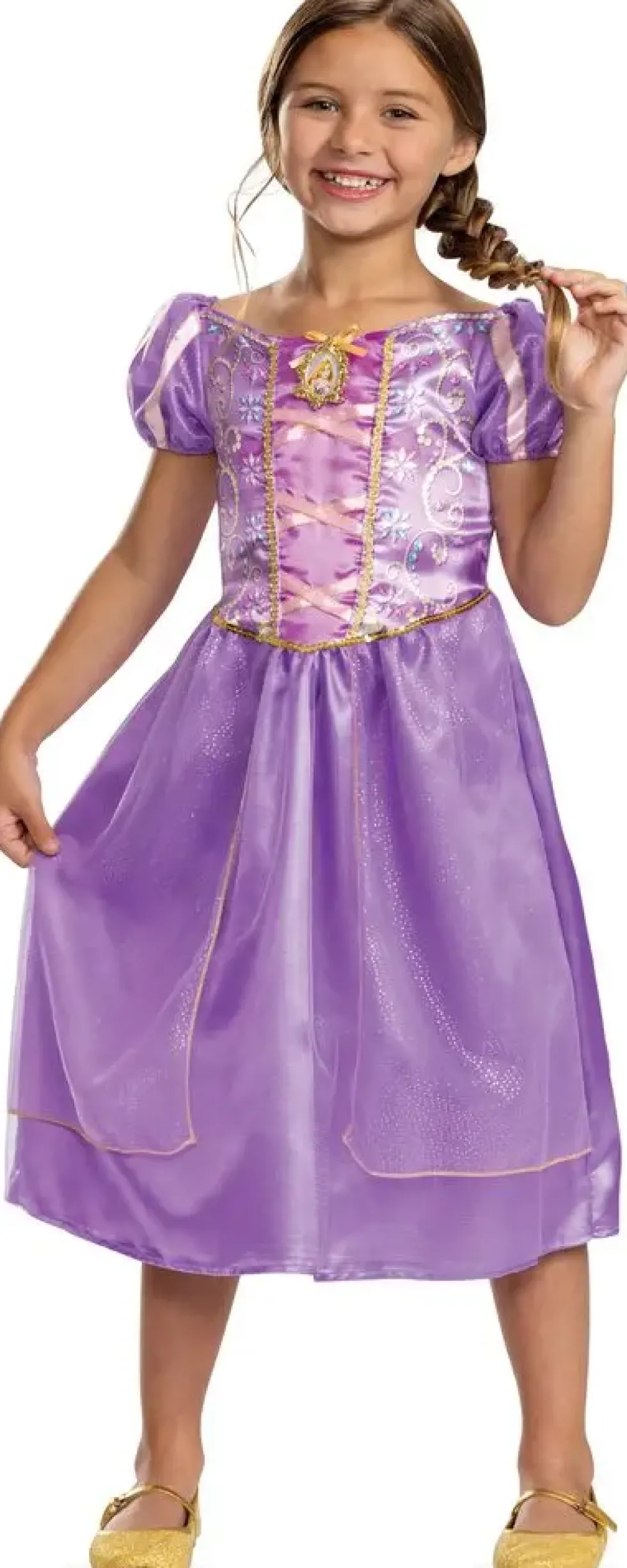 DISNEY PRINCESSES - RAIPONCE DEGUISEMENT CLASSIC TAILLE 7-8 ANS