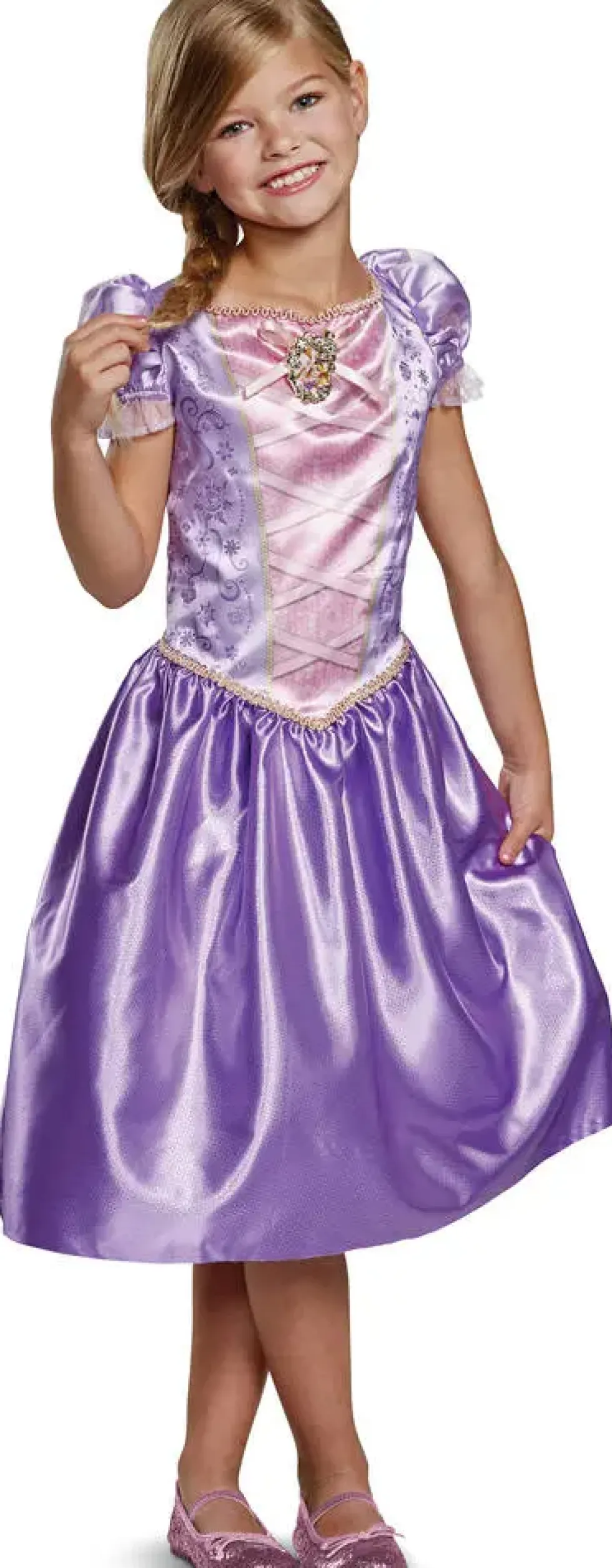 DISNEY PRINCESSES - RAIPONCE - DEGUISEMENT TAILLE 5-6 ANS