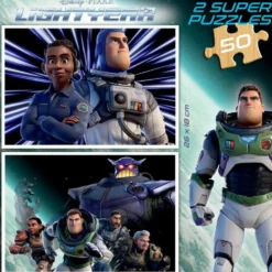 DISNEY PUZZLE BOIS 2X50 - LIGHTYEAR