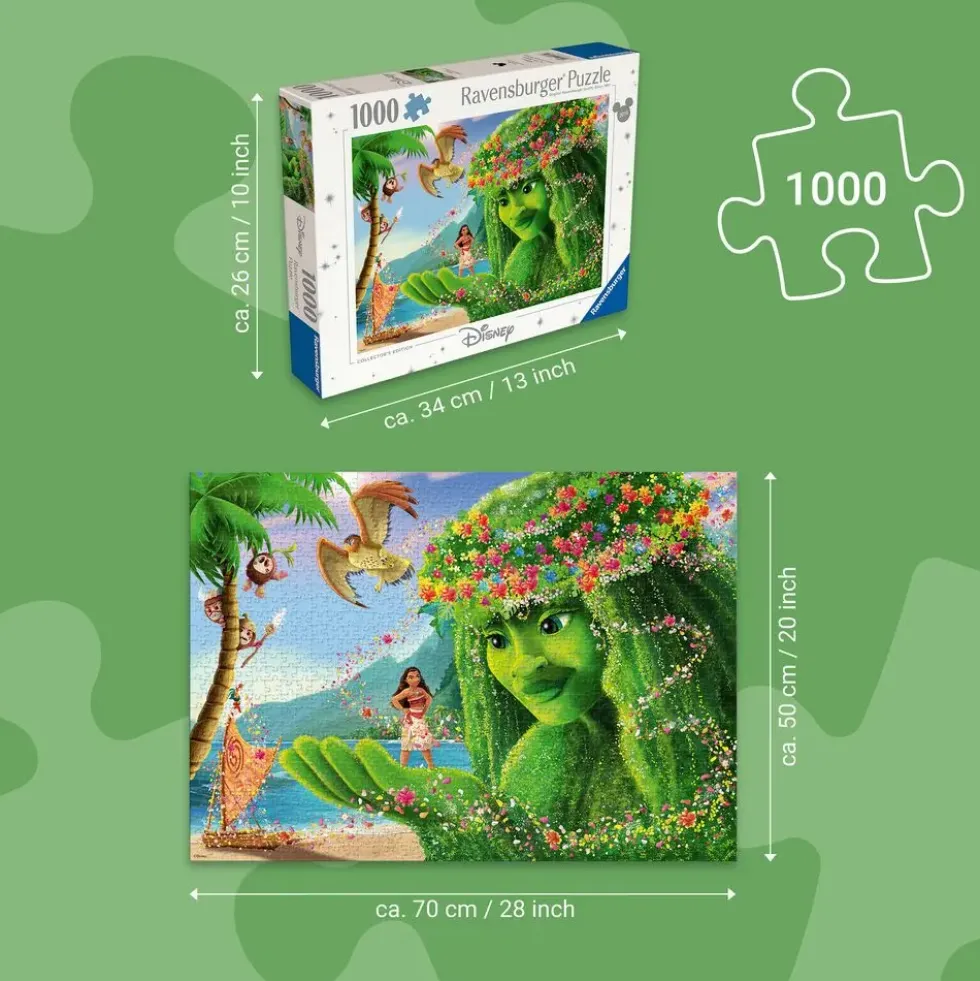 DISNEY - PUZZLE 1000 PIECES - VAIANA