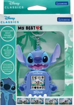 DISNEY STITCH - CONSOLE MY BEST-E® ECRAN LCD AVEC 3 JEUX