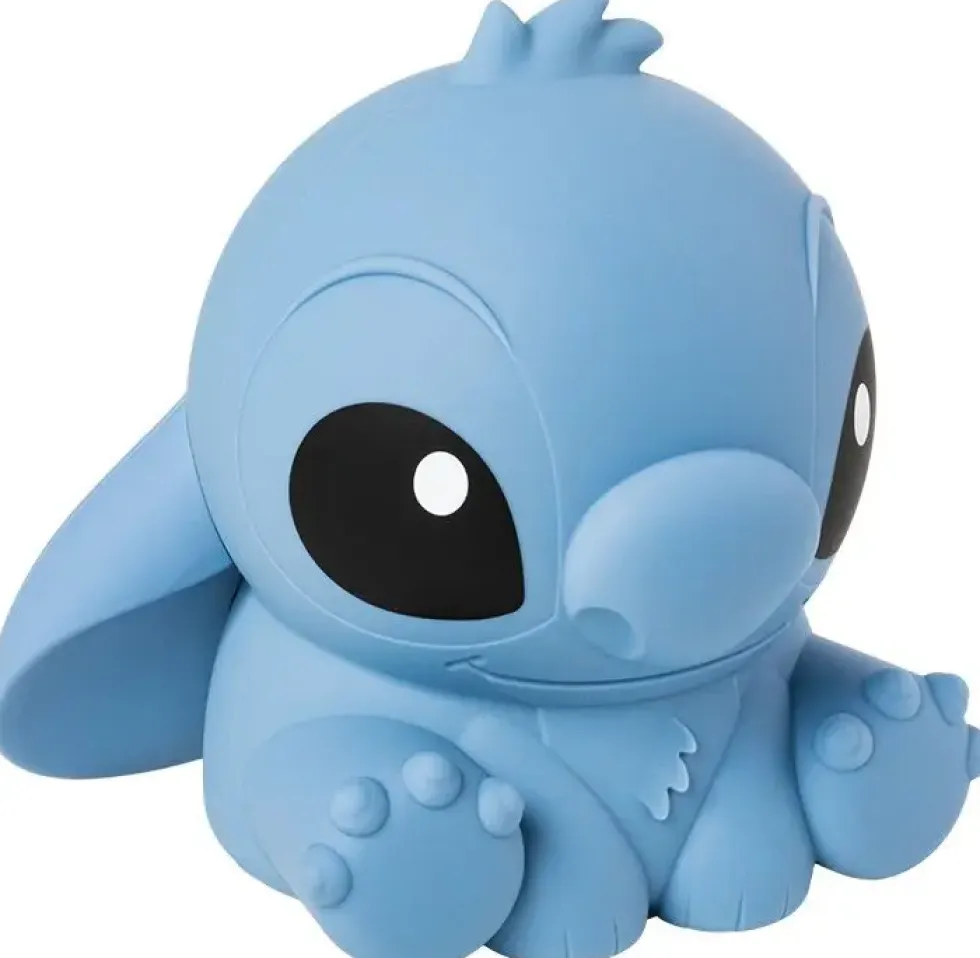 DISNEY STITCH LAMPE SQUICHYGLO EN SILICONE BATTERIE RECHARGEABLE