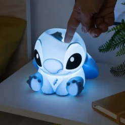 DISNEY STITCH LAMPE SQUICHYGLO EN SILICONE BATTERIE RECHARGEABLE