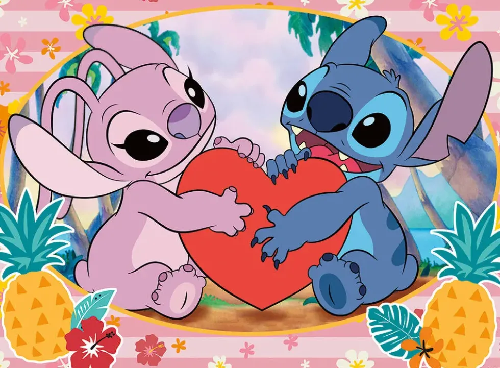 DISNEY STITCH -NATHAN PUZZLE 150 PIECESMOMENT EN AMOUREUX