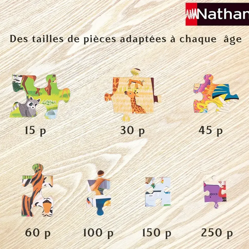 DISNEY STITCH - NATHAN PUZZLE 250 PIECESEN BONNE COMPAGNIE