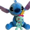 DISNEY STITCH - PELUCHE AVEC SCRUMP 50 CM